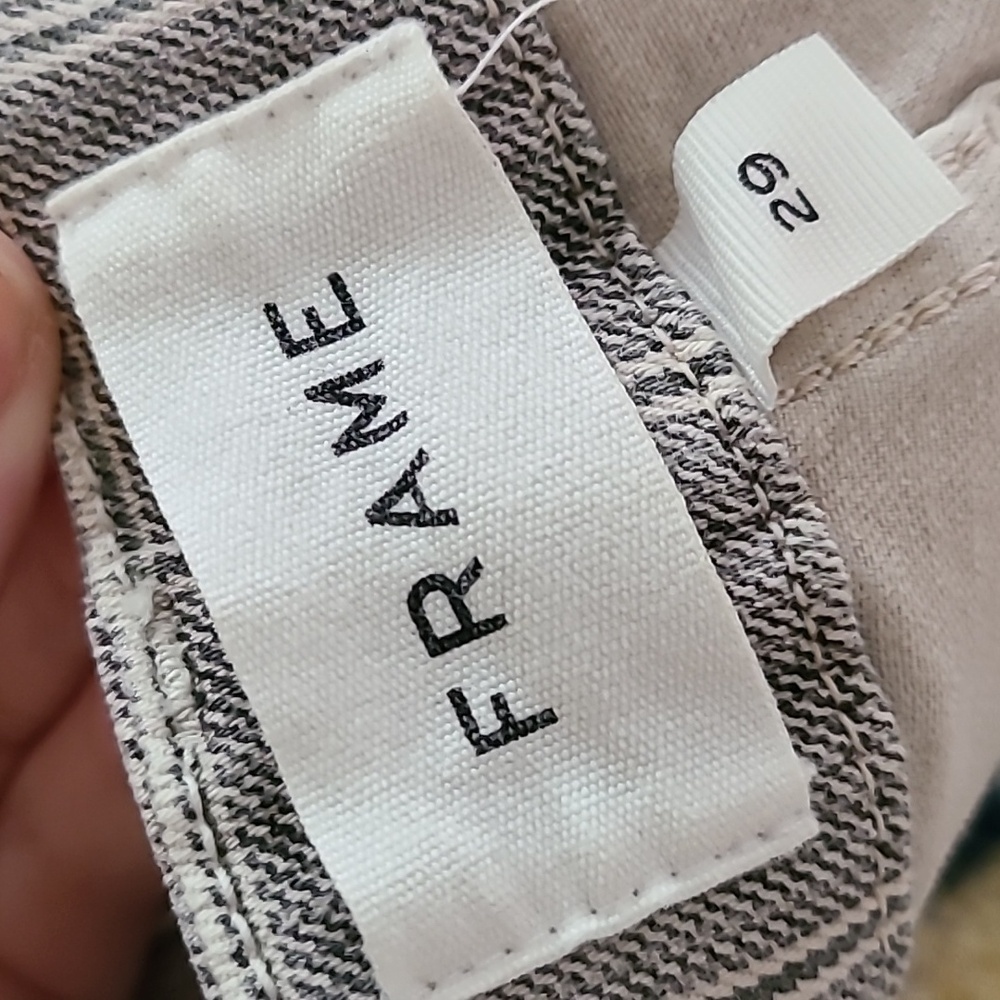 ☆ SOLD ☆ FRAME Denim Le Crop Mini Boot In Pine Plaid Size 29 - Picture 9 of 10
